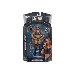 AEW Anna Jay Action Figure Unmatched Series 3 Dark Order Women's Wrestler Sealed